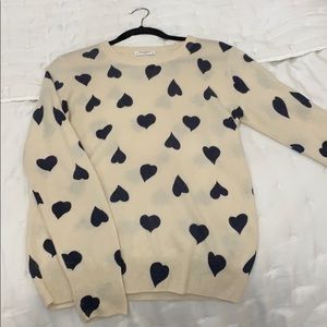 Equipment, crew neck sweater in size M